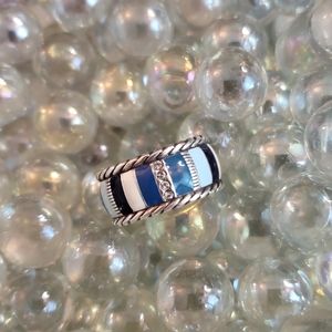 Brighton Blue Stripe Ring